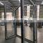 New Product Australia Style Aluminum Double Casement Door with double hinge with arch