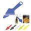 New Promotoional Customized Plastic Triangle Pizza Cutter with Bottle Opener