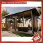 High quality backyard aluminum pavilion shelter canopy awning gazebo for sale