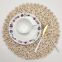Natural Material Corn Husk Woven Placemats Wholesale Table Decoration Round Plate Mat