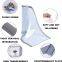 Fuxing 1mm Auto-close Transparent Blue Clear Plastic Magnetic Pvc Strip Curtain Used For Doors pvc curtain strip