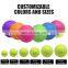 Durable Pet Dog Training Balls Customized Logo and size Multi-color Tennis Ball