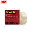 3M600 transparent test tape frosted wrong question high viscosity white film test tape 19mm