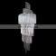 Stair long spiral crystal chandelier modern pendants lighting for home foyer staircase