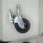 Trolley Furniture TPR Soft Grey Rubber Plate Swivel Caster Wheel