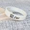 OEM Customized Model NO.12 Intaglio Color Filling Camouflage Large Elastic Smooth Sports Silicone Bracelet