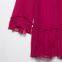 2025 Spring New Women's Printed Slimming and Slimming Casual Lace Style Dress