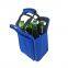 Insulated Neoprene Wine Carrier Tote 6 Pack Beer Water Can Bottle Holder Sublimation Cooler Bag Case for Travel