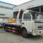 2015 Euro IV Factory Price Dongfeng 4 ton flatbed tow truck,4x2 tow truck wrecker