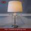 2016 factory newest design Clear Glass bottle table lamp for home decorate ,simple Glass table lamp