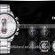 Stainless Steel Band Men's Quartz Watches Business Casual Men's big Crown Men's Wristwatches MIDDLELAND 8018