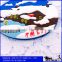 China Souvenir Snow PVC Fridge Magnet for tourist