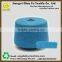 Manufacturer direct open end cotton blended mop yarn, blue color mop yarn