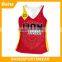 New design dry fit custom sublimated running singlet