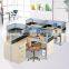 office furniture specifications aluminum partition L shape work station (SZ-WST626)