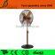 Factory Hot Sale Wood Color 3-Speed Powerful Metal Stand Pedestal Fan