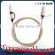 Hot Selling Braided Nylon 2 in 1 USB Type C and Micro USB Data Cables