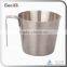 Promotional 600ml Stainless steel Measuring Cup