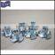 4 prong furniture insert t nut ,zinc plated (DIN1624)