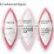 Nylon bristle digital ceramic hair straightener hair brush