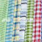 100% Cotton Seersucker Yarn Dyed Fabric Plaid Check