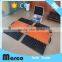 Portable weight scale mat for axle
