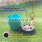 Hot selling garden plastic stacking plant pot with painting