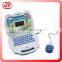 English learning machine laptop toys with music