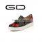 GD Ethic Style Color Patch Beautiful Leisure Shoes Girls Slip on Round Toe Shoes