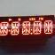 5 digit yellow 14 segment led display