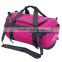 Factory price multi color polyester travel tote shoulder sports bag