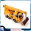 1:20 model crane, 27MHz 10-channel toy crane truck with lights&sounds, manipulation platform 360-degree rotation