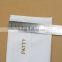 Luxury custom logo printed white microfiber flap jewelry bag 12*17cm                        
                                                Quality Choice