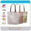 2015 Fashion Cotton Canvas Shopping Tote Bag, Printed Handbag