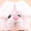 plush animal hat/adult animal winter hats/plush hat/plush rabbit hat