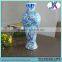 2016 new style crackle mosaic cheap glass flower vase for decoration