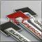 Custom ABS Chrome car emblems and self-adhesive chrome car logo emblems,custom made car metal emblems (ss-3398)