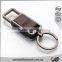 Rotating Hook Metal Leather Car Key Chain