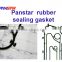 Panstar fuel resistant VITON NBR EPDM FPM FKM gasket material