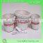 Mini decorative wicker storage basket with lining