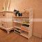 Tall Wooden Bookcase 5 shelves Storage Unit Shelf Plastic Wood Book Furniture