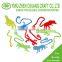 TPR Sticky wild animal toy with string vending machine toy