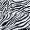 Zebra skin print fabric for ladies underwear