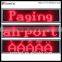 P5-12x56 Rechargeable hand-hold LED message Paging board/Placard display