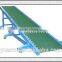 Belt Powered carton green rubber conveyor
