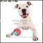 custom only:customized doggy rubber toys,squeeze ball for pet dogs,4 inch pet ball
