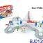 Hot new high speed electric plastic rail car toy slot car set toy