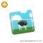 Box packing tarvel souvenier round cute crystal glass magnet fridge wholesale in guangzhou