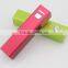 USB Portable Charger Square Pipe Power Bank, mini portable mobile power bank