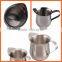 New style milk frothing pitcher stainless steel milk jug 90ML/150ML/240ML